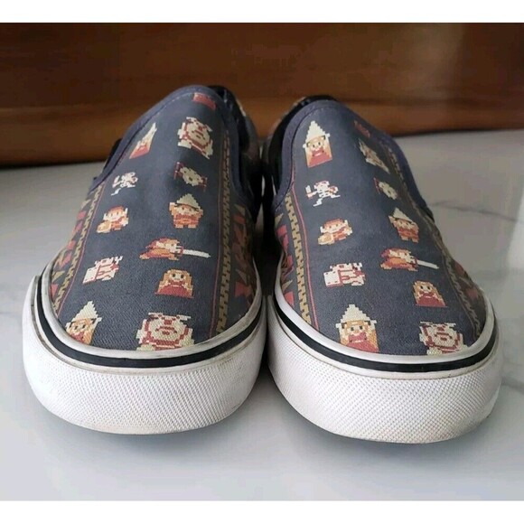 Vans X Nintendo Legend Of Zelda Parisian Classic Slip-On Rare US M 5/W 6… main image 4